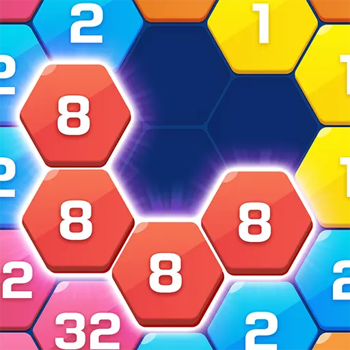 Play 2048 Hexa Merge Block free online
