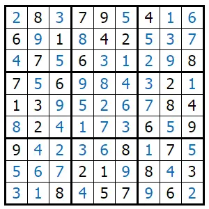 Play Sudoku free online